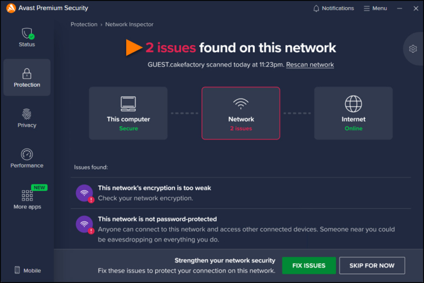 Avast Wi-Fi Inspector
