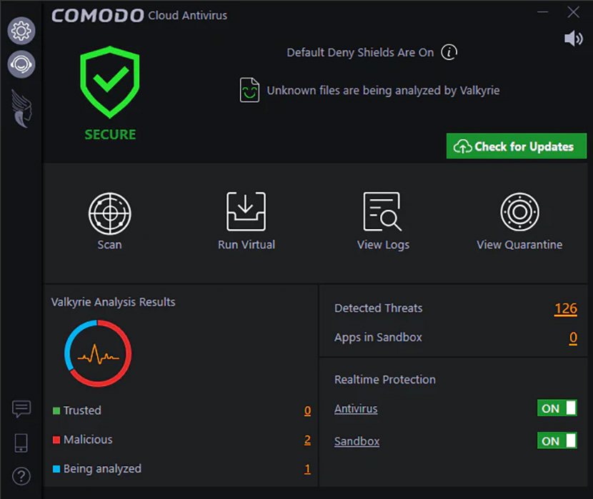 Comodo Cloud Antivirus