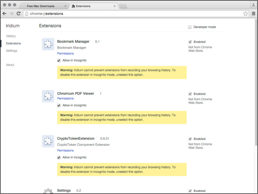 Iridium Browser