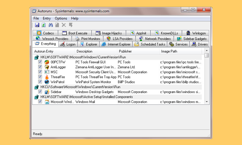 Microsoft RootkitRevealer