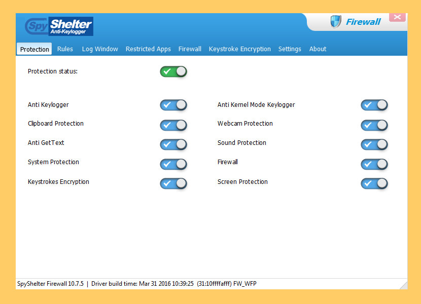 SpyShelter Anti Keylogger